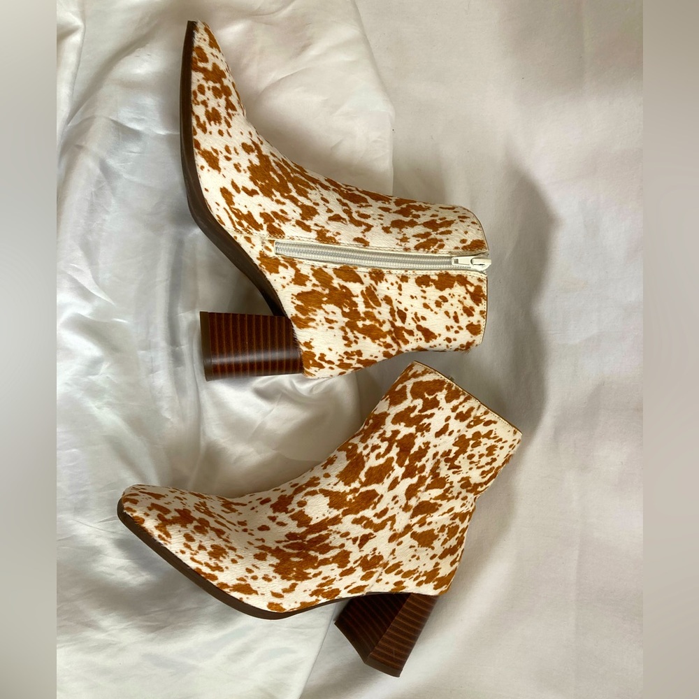 International Concepts - Calf Hide Ankle Boots - US Women’s Size 5